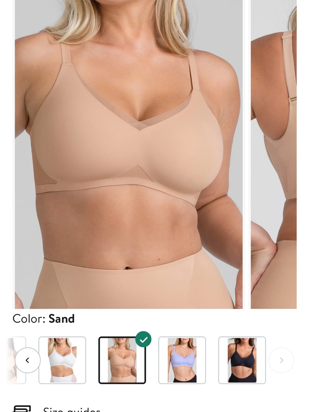 Honeylove Sand Wireless Comfort Bra